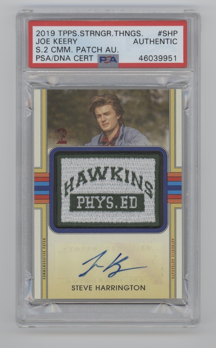 2019 Topps Stranger Things Steve Harrington Commemorative Patch
