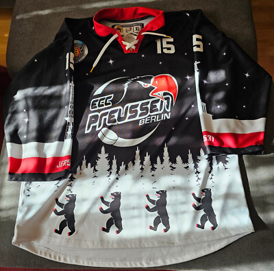 ECC Preussen Game Worn Weihnachtsedition #15 Can Matthäs signiert