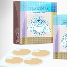 Guy Manner Mens Mr Nipple Hide Cover Band Nipples Protect Care sticker type 104p