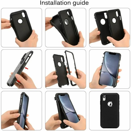 For Samsung S24 S23 S22 Plus Ultra S21 FE Case Heavy Duty Shockproof Armor Cover - Picture 8 of 8