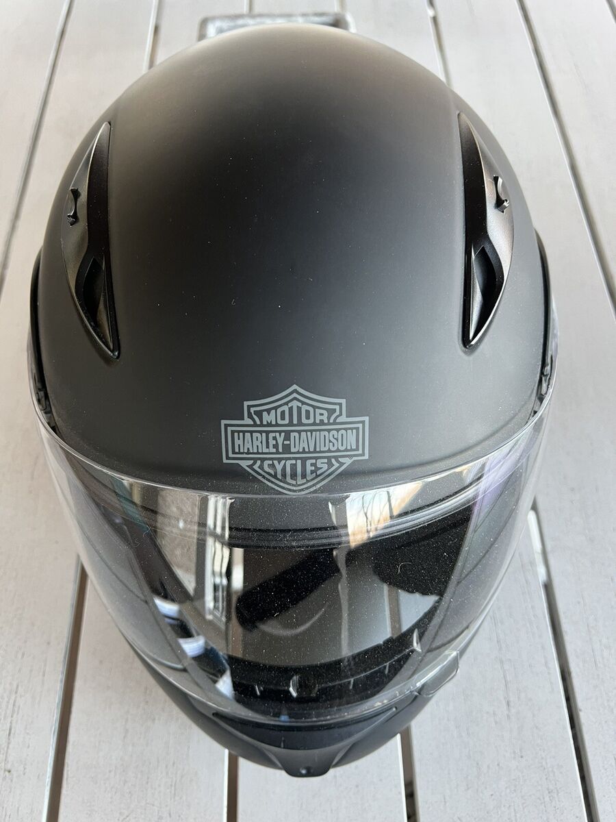 HARLEY-DAVIDSON フルフェイスヘルメット ブラック Harley Davidson Motorcycle Full Face Helmet Medium Matte