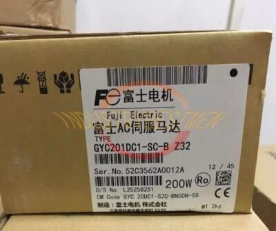 ONE NEW FUJI GYC201DC1-SC-B-Z32 AC SERVO MOTOR