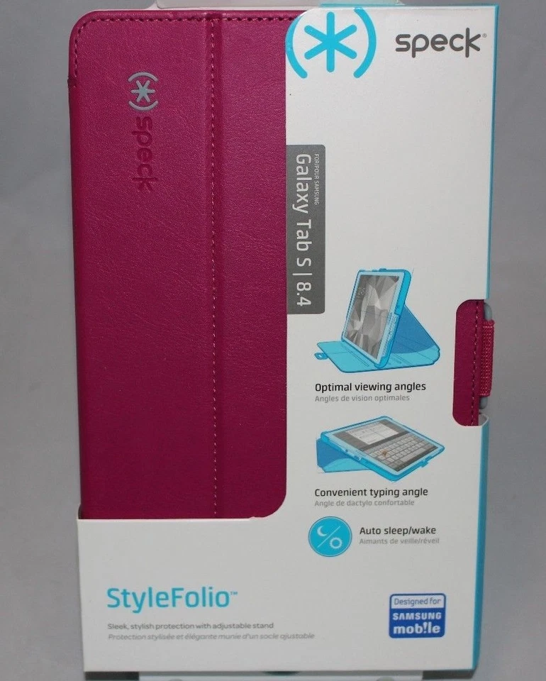 Tablets Pink Folio Case StyleFolio Folding Flex Speck Universal for 7 to 8.5 - Image 3 of 4