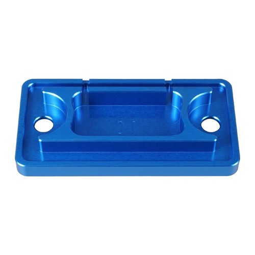 CNC Brake Reservoir Cover 2001-2002 Yamaha YZ426F YZ 426F Blue Cylinder Cap lid - Picture 9 of 13