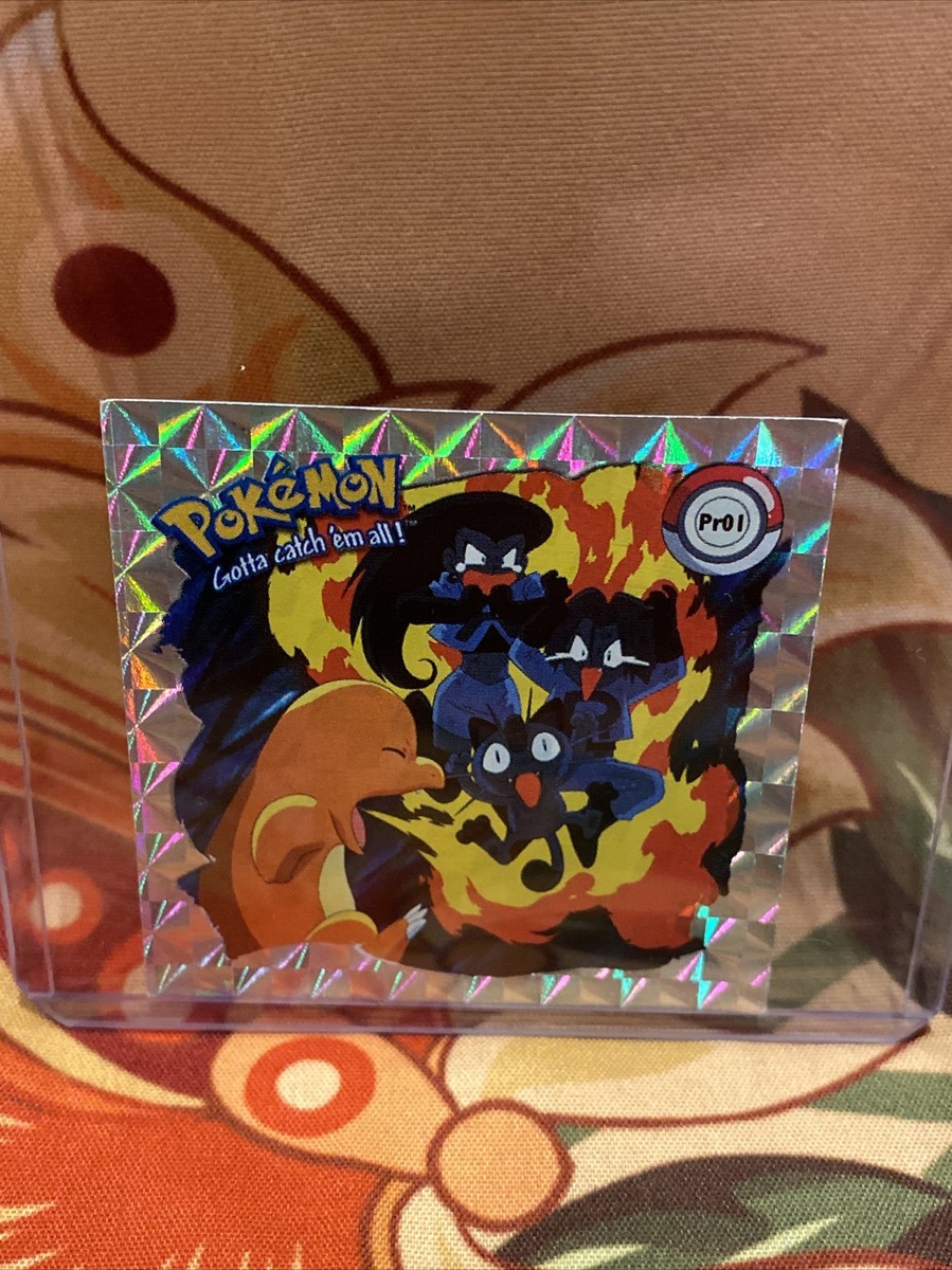 Vintage 1999 Artbox Pokemon Sticker Rare Series 1 PRIZM #PR01
