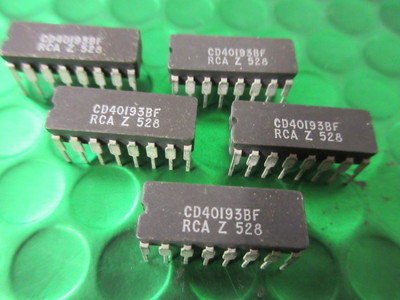RCA CD40193BF Keramik Version von CD40193BE, Zähler/Multiplikator/Teiler x2 Stück