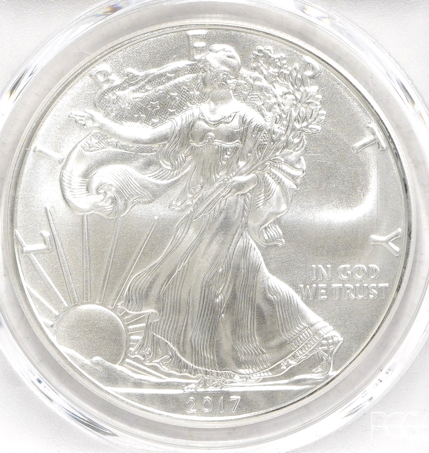 2017 (W) Silver American Eagle First Strike PCGS MS70 | eBay