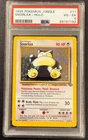 1999 Pokemon Jungle Snorlax #11/64 PSA 4