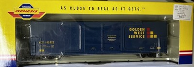 Athearn Genesis Golden West Service VCY 142022 60' FMC Double Door Box Car G4132