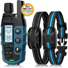 Collar De Choque Electrico Entrenamiento Para Perros Con Control Remoto 3300Ft.