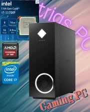 Gaming PC i7-11700F 8Core 4.90G 16T RX580 8g 32GB RAM 1TB SSD WiFi6 BT 5.4 win11