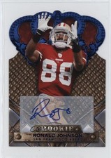 2011 Panini Crown Royale Rookie Blue Signatures 50/50 Ronald Johnson Auto a8x