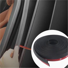 13Ft Automotive Weather Stripping,Super Flexible Z-Shaped Rubber Seal Strip for 
