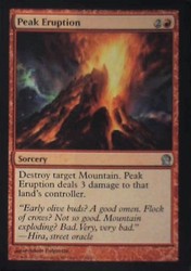 Peak Eruption 132/249 Theros Magic: The Gathering