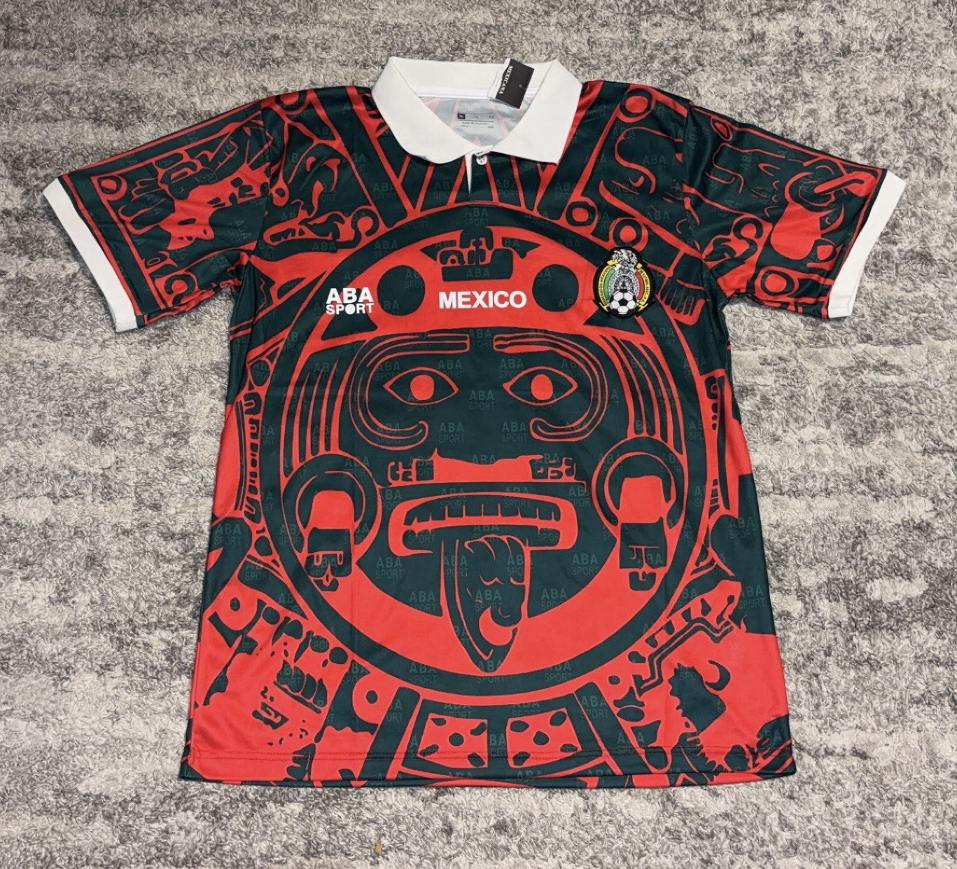 ABA Sport Mexico Soccer Jersey Size XL New With Tags
