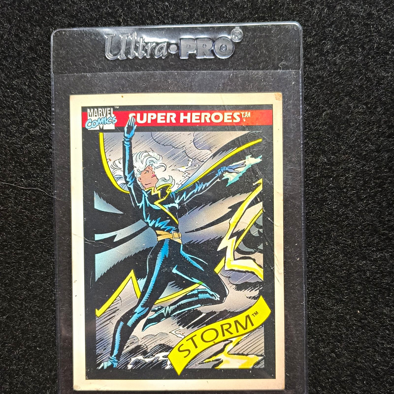 Impel 1990 Marvel Comics Super Heroes Base Set #24 Storm Non-Sport Trading Card