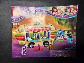 LEGO Friends: Amusement Park Hot Dog Van (41129) - 100% Complete w/Manual