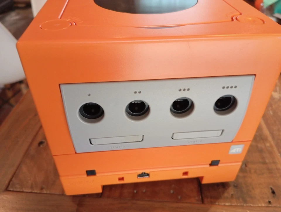 Console Nintendo GameCube  🍊 Spicy (NTSC-J) GameBoy Player Manette  - Photo 2/4