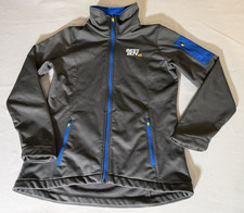 Best Buy Employee Uniform Full Zip Grey Jacket Women's Small Lightweight