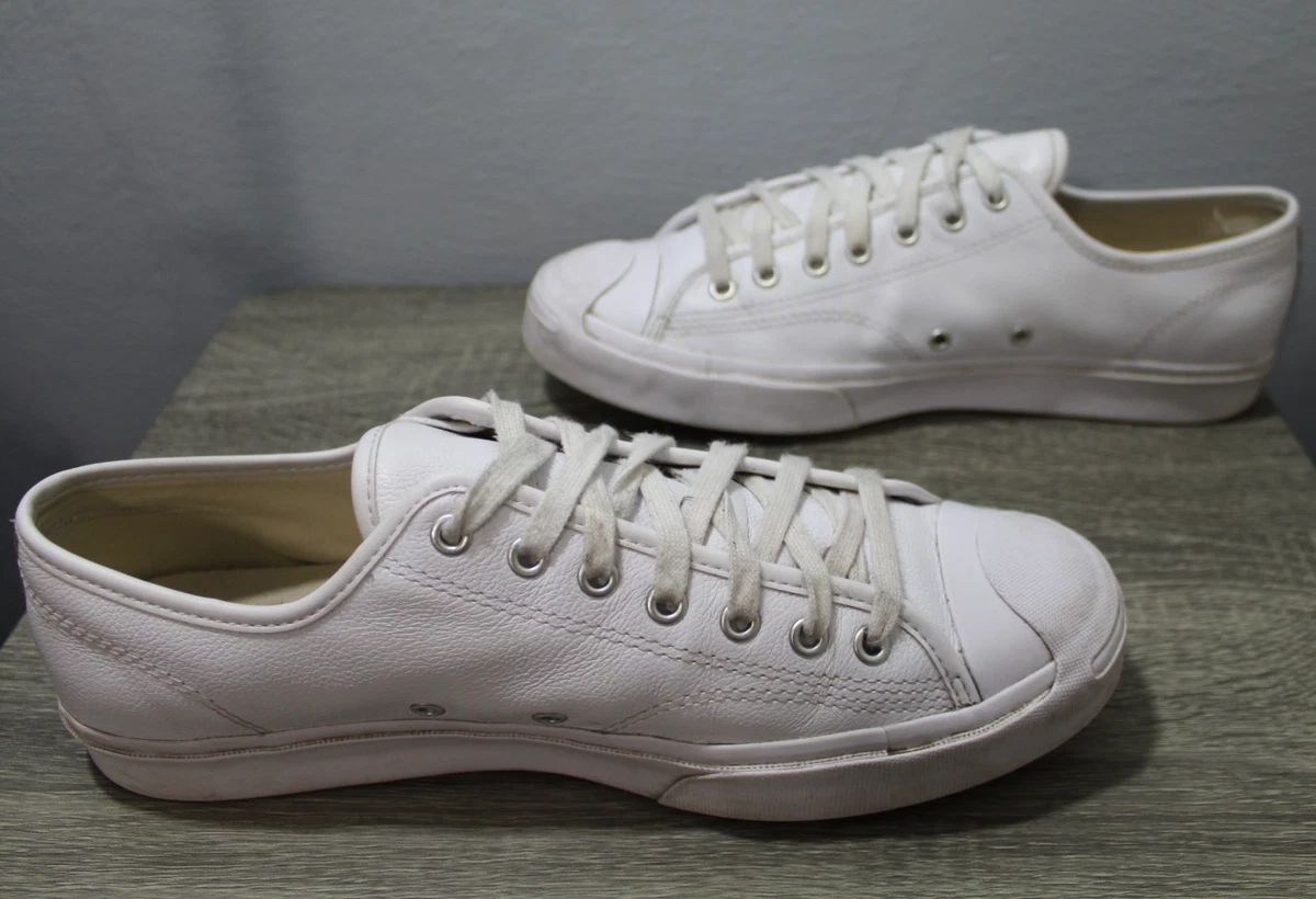Converse x Jack Purcell White Leather OX Low 164225C Sneaker Herren 11