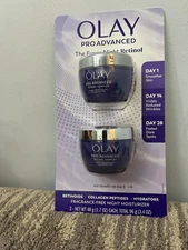 NEW Olay Pro Advanced Retinol Complex Night Moisturizer 1.7 Ounce Each, 2 Pack