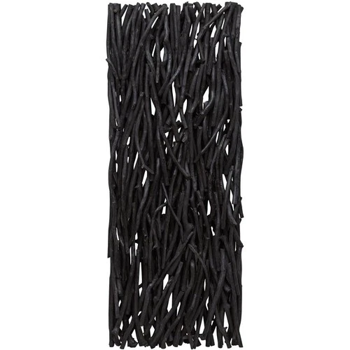 Uttermost 04331 Gathered Teak Black Wood Wall Decor - Picture 1 of 7