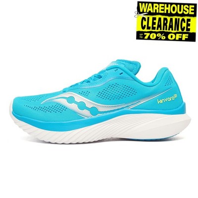 Saucony Kinvara 15 Herren Laufschuhe Fitness Workout Turnschuhe Blau