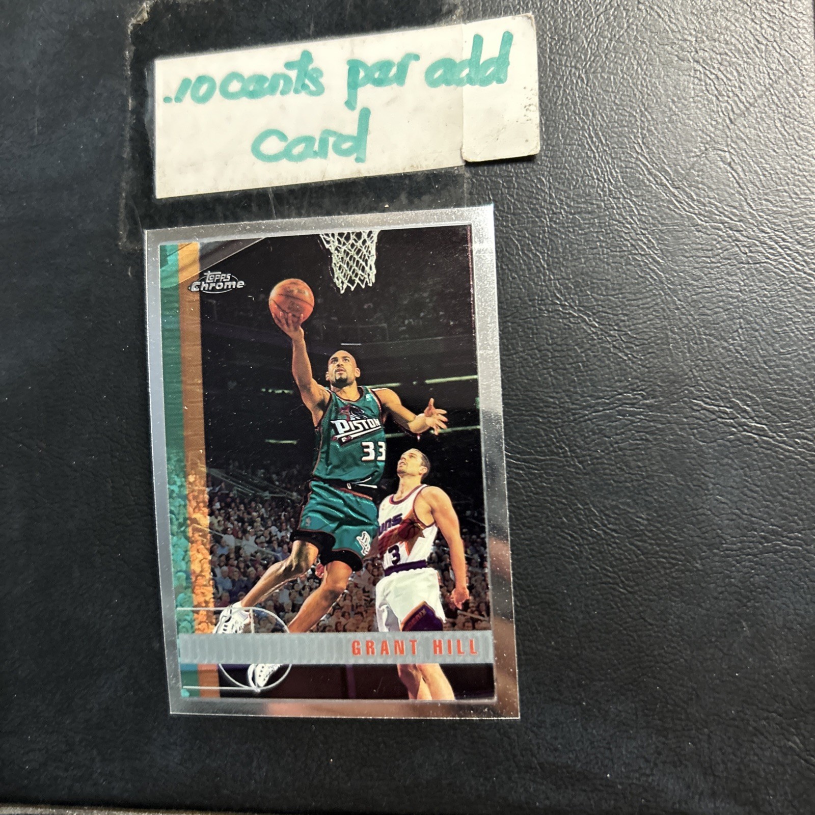 B52c #29 Grant Hill Detroit Pistons 1997/98 Topps Chrome