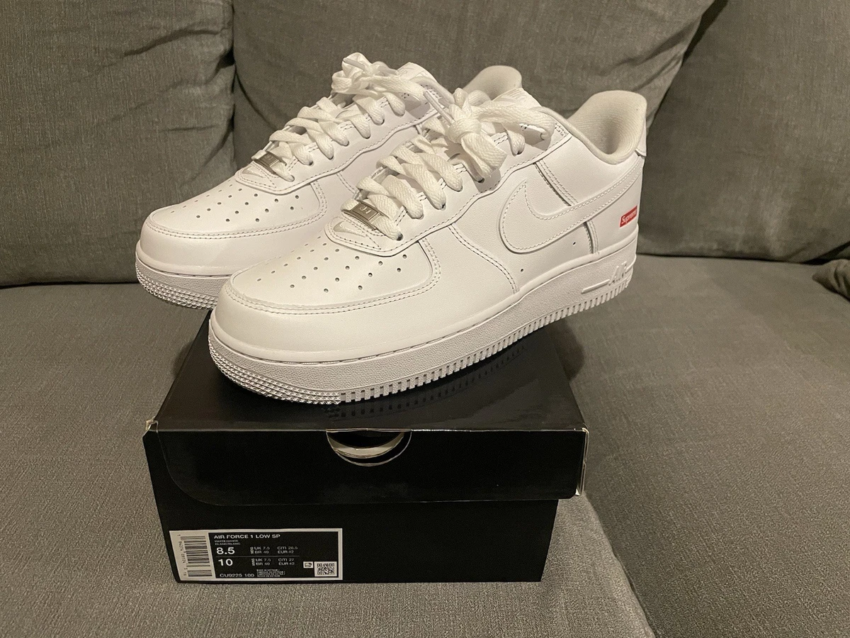 Las mejores ofertas en Nike Air Force 1 Supreme White | eBay