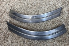 1951 Mercury Rear Lower Corner Window Stainless Trim Moldings