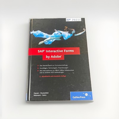 Galileo Press SAP Interactive Forms by Adobe SAP PRESS 2. Aufl. HC 2008