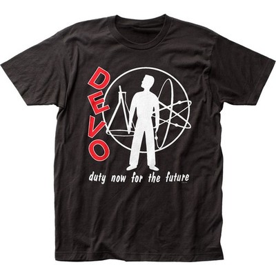 Devo Duty Now For The Future Mens T Shirt Music Classic Rock Band Tee New Black