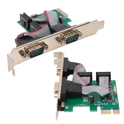 PCIe -Erweiterungskarte PCIe Riser Card PCIe Zu RS232 Schnittstellen -Com -Port