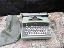 1970 Hermes Model 10 Sea Foam Green Vintage T...