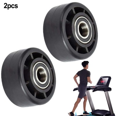 Nylon Material 2 Stück Fitness Laufband Lager Rad Set für Heimtrainer