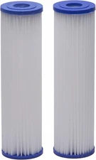 EPW2P Pleated Whole Home Replacement Water Filter - Universal Fit - Fits Most Ma