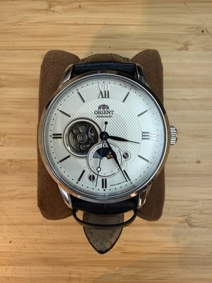 Orient Herren Armbanduhr Sun and Moon Automatic Skeletton