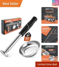 with 50lb Pull Force, Magnet Stick Extendable up to 41in, Telescopic Magnetic...