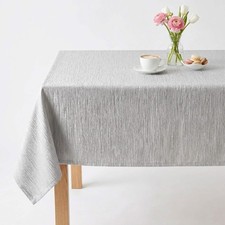 White and White Jacquard Wedding Tablecloth Mowhak Polyester Dining Cover Custom