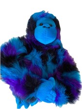 Vintage Toys R Us Animal Alley Hanging Monkey Stuffed Animal 2000 NWT