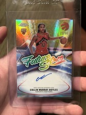 2025-26 TOPPS CHROME NBA Collin Murray-Boyles Future Stars GOLD Auto /50 #FS-CMB