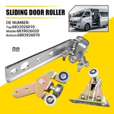 For Toyota Hiace (1996-2010) 3x Sliding Door Rollers Top Left+Bottom Left+Middle