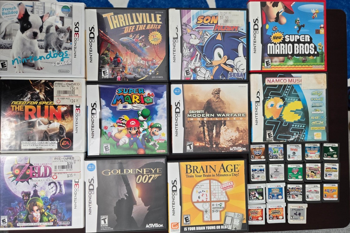 Nintendo 3DS and DS Video Games Lot CIB and Loose Authentic TESTED