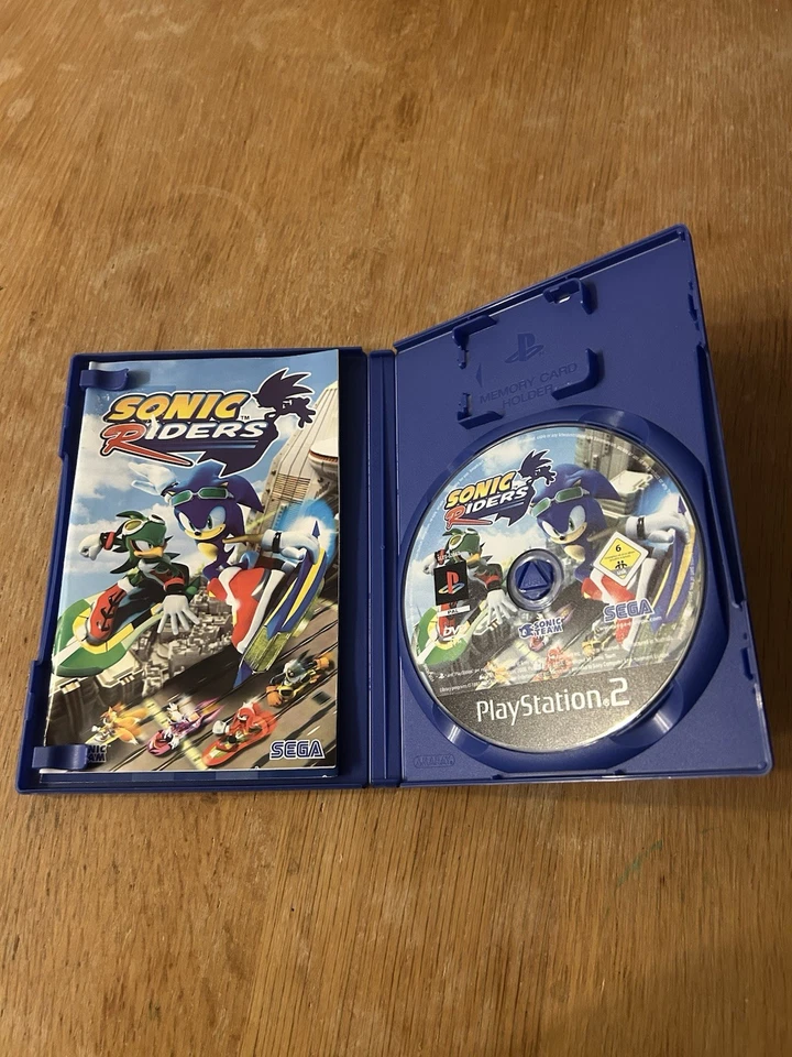 Sonic Riders (Sony PlayStation 2, 2006) - PAL - PS2 - Image 3 of 3