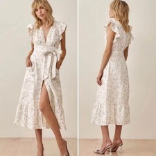 Reformation Linen Lili Dress size 4