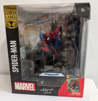 McFarlane Toys Gold Label Autograph Series Marvel Spider-Man Figure