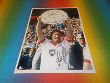 Horst Hrubesch HSV championship bowl signed autograph on 20x28 photo