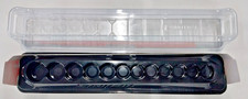 Snap On 12 Pc Metric Shallow Socket Set 212fsmy Magnetic Tray Only
