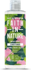 Image of Faith In Nature Natural Wild Rose Conditioner Nourishing for Normal Hair &