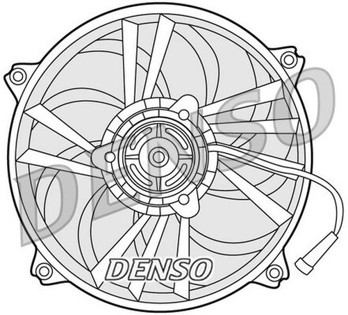 Denso DER21014 LüFter, KüHler FüR Peugeot-image